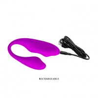 Вибратор для двоих с дистанционным управлением PrettyLove Berny Вибратор для двоих с дистанционным управлением PrettyLove Berny