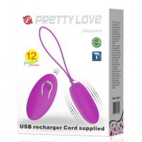 Виброяйцо с беспроводным управлением Pretty Love Joanna