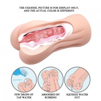Компактный мастурбатор с эффектом выделения смазки