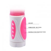Вибратор Hi-Tech с тройной стимуляцией Pretty Bunny