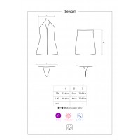 Костюм сексуальной горничной L/XL Костюм сексуальной горничной L/XL