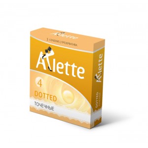 Презервативы ''Arlette'' №3, Dotted Точечные 3 шт.