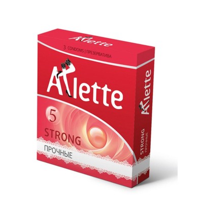 Презервативы ''Arlette'' №3, Strong Прочные 3 шт. (СРОК ДО 12.22)