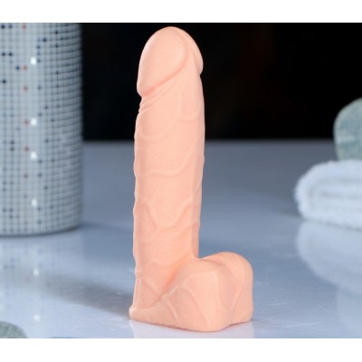 Фигурное мыло "Фаворит" телесный, аромат Клубника, 11,5 см 90 г