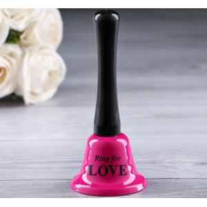 Колокольчик настольный "Ring for love"