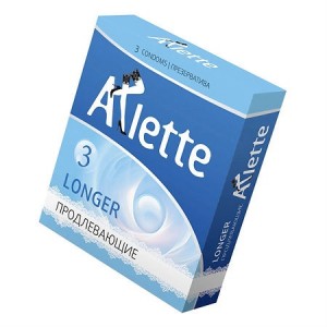 Презервативы ''Arlette'' №3, Longer Продлевающие 3 шт.