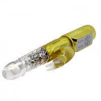 Вибратор с ротацией Gold Rabbit Prince Вибратор с ротацией Gold Rabbit Prince