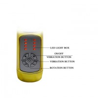 Вибратор с ротацией Gold Rabbit Prince Вибратор с ротацией Gold Rabbit Prince