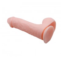 Фаллоимитатор с мошонкой на присоске Strong And Brave Man Фаллоимитатор с мошонкой на присоске Strong And Brave Man