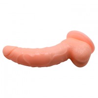 Вибратор на присоске изогнутый