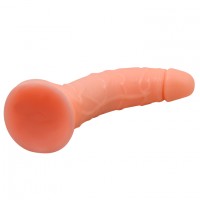 Вибратор на присоске изогнутый