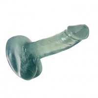 Фаллоимитатор с мошонкой на присоске Фаллоимитатор с мошонкой на присоске