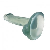 Фаллоимитатор с мошонкой на присоске Фаллоимитатор с мошонкой на присоске