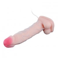 Вибратор с пультом управления Super Warrior 37 см