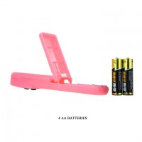 Вибратор с пультом управления Super Warrior 37 см