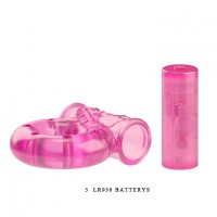 Эрекционное вибро-кольцо с презервативом Vibrator & Condom