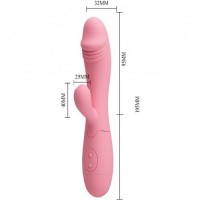 Перезаряжаемый вибратор Pretty Love Snappy светло-розовый Перезаряжаемый вибратор Pretty Love Snappy светло-розовый