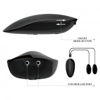 Реалистичный мастурбатор Crazy Bull попка и вагина с двойным виброяйцом