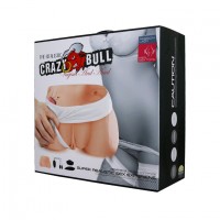 Мастурбатор-реалистик Crazy Bull с двумя отверстиями и двойным виброяйцом Мастурбатор-реалистик Crazy Bull с двумя отверстиями и двойным виброяйцом