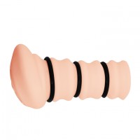 Мастурбатор вагина с утягивающими кольцами Crazy Bull Rossi Flesh 3D