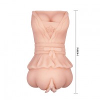 Компактный вибромастурбатор с эффектом выделения смазки