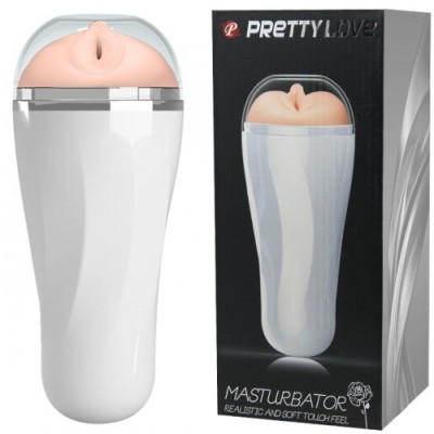 Реалистичный мастурбатор в колбе