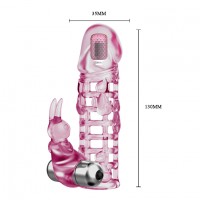 Насадка на пенис с двойной вибрацией Ultimate Love Насадка на пенис с двойной вибрацией Ultimate Love