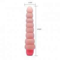 Рельефный вибратор с хребтом Flexi Vibe 19 см