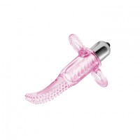 Вибро-насадка на палец розовая Vibro Finger
