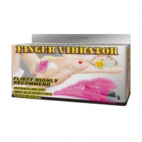 Вибратор для клитора розовый Finger Vibrator