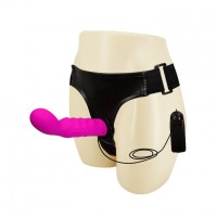 Страпон с вибрацией для G-точки/простаты