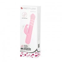 Вибратор с ротацией и клиторальным стимулятором Pretty Love Julian Вибратор с ротацией и клиторальным стимулятором Pretty Love Julian