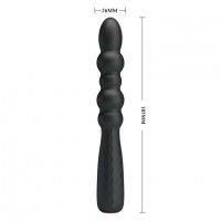 Многофункциональный вибратор Pretty Love Monroe черный