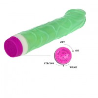 Зелёный вибратор-реалистик