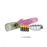 Вибратор с ротацией и клиторальной стимуляцией pink Вибратор с ротацией и клиторальной стимуляцией pink