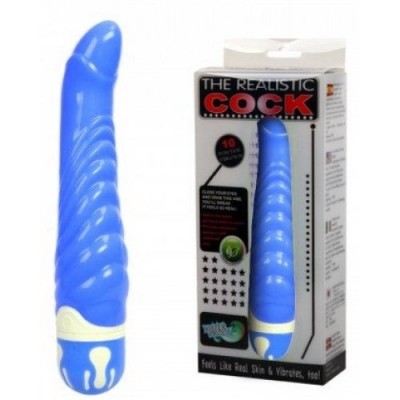 Хай-тек вибратор The Realistic Cock синий Хай-тек вибратор The Realistic Cock синий