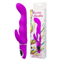 Утонченный вибратор для G-точки Desire Barbie