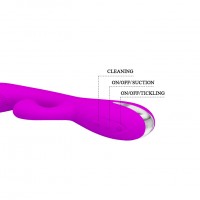 Вибратор Pretty Love Roy с функцией переминания и вакуумной стимуляцией клитора Вибратор Pretty Love Roy с функцией переминания и вакуумной стимуляцией клитора