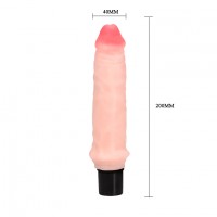 Телесный вибратор Realistic Cock