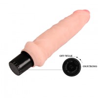 Телесный вибратор Realistic Cock