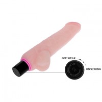 Реалистичный вибратор с мошонкой Realistic Cock