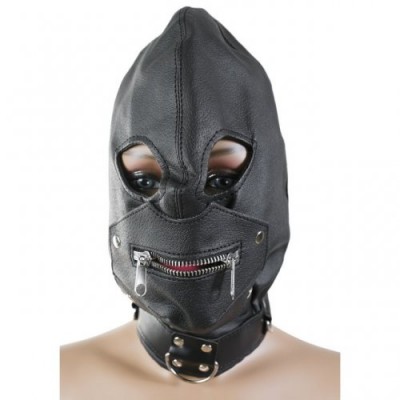 Бондажный шлем с замком Бондажный шлем с замком