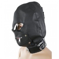 Бондажный шлем с замком Бондажный шлем с замком