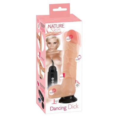 Nature Skin Вибратор-реалистик DANCING DICK