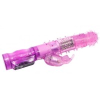 Вибратор Hi-Tech с ротацией Chirpy Rabbit