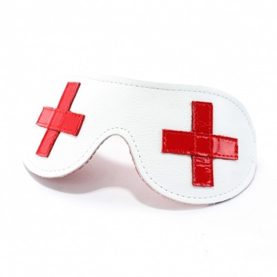 Маска из белой кожи медсестричка