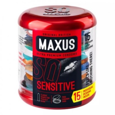 Презервативы Maxus Sensitive №15 (ультратонкие)