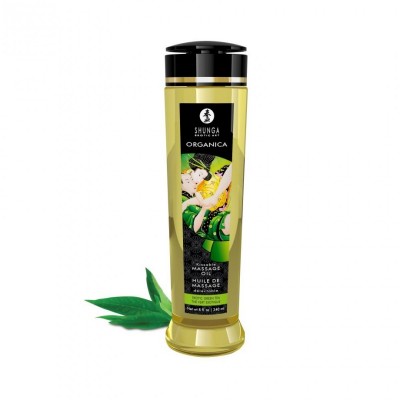 Массажное масло Shunga Organic Green Tea 240 мл