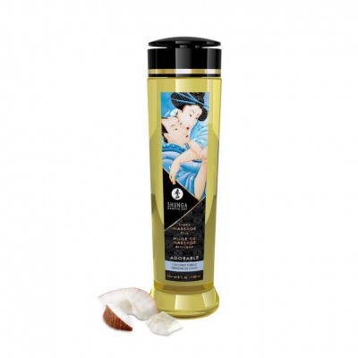 Масло массажное Shunga кокос 240 мл