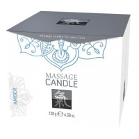 Массажная аромасвеча Shiatsu с ароматом амбра 130 гр